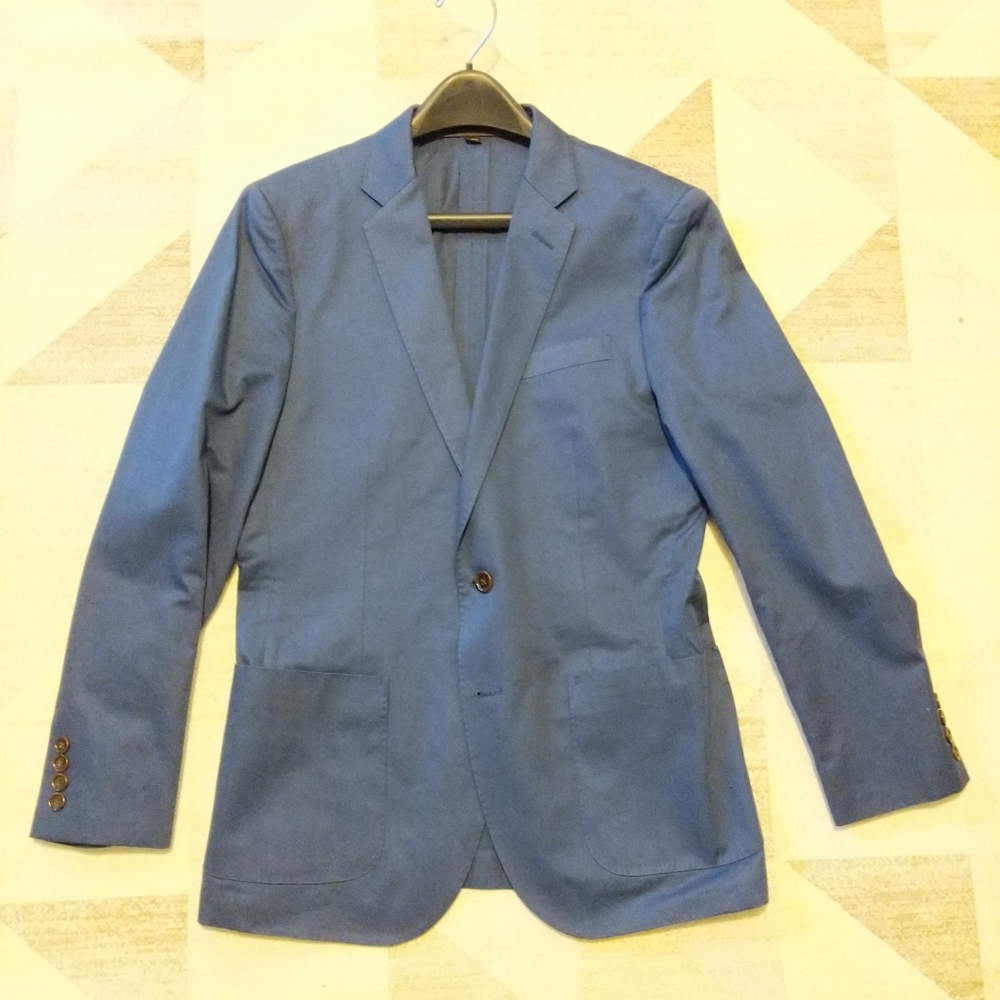 JCrew Ludlow Italian Cotton Sportcoat Size 38S New